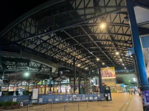 夜の横川を徘徊する