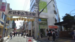西新駅 → 藤崎駅
