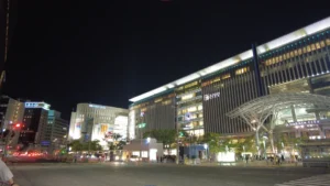 天神 → 博多駅