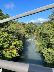 秋保温泉の朝