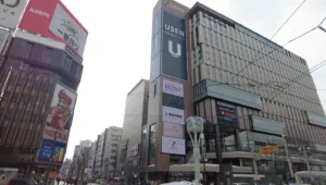 冬の札幌 すすきの → 札幌駅