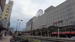 松山駅西口 → 大街道